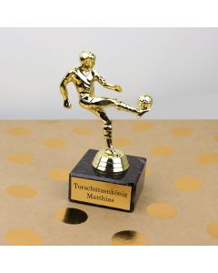 Fussballer-Statue