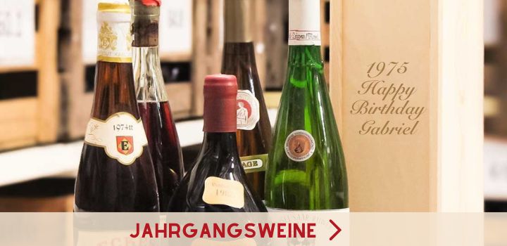 Jahrgangswein als Geschenk