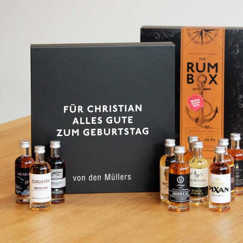 Rum World Tasting Collection personalisierbar