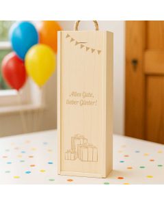 Weinkiste personalisiert zum Geburtstag