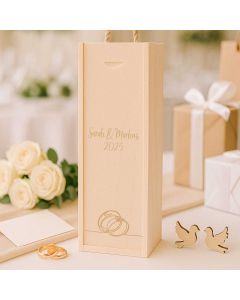 Weinkiste personalisiert zur Hochzeit